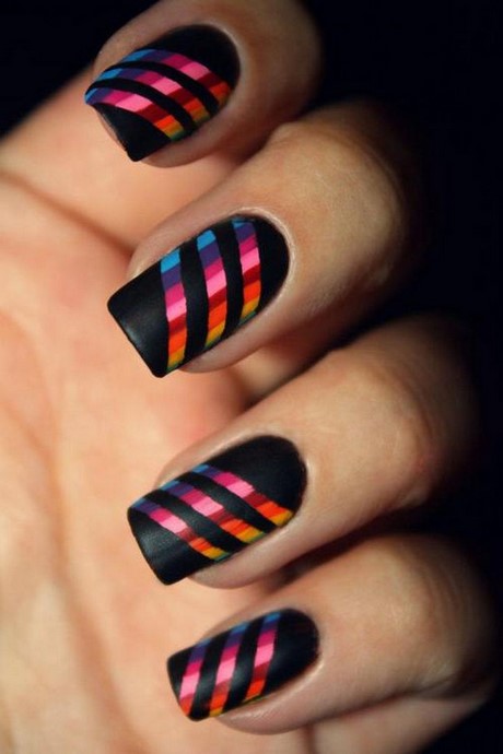 striping-nail-art-designs-46_10 Striping nail Art modele