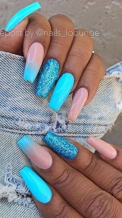 summer-nail-designs-blue-66_10 Modele de unghii de vară albastru