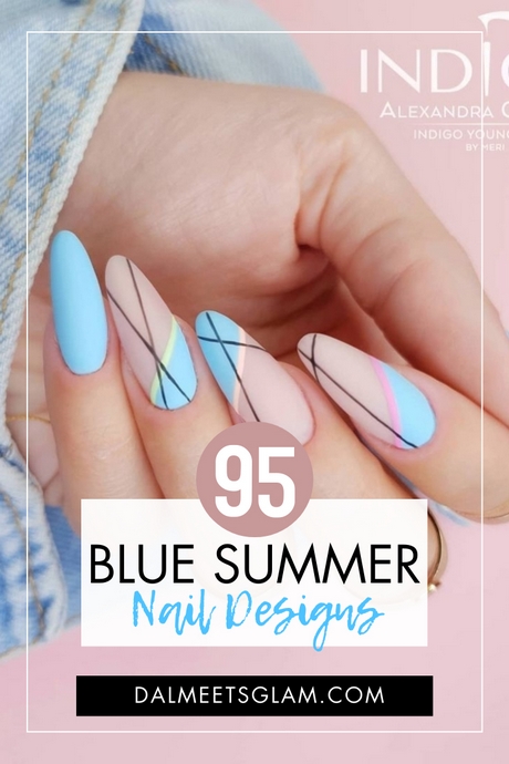 summer-nail-designs-blue-66_11 Modele de unghii de vară albastru