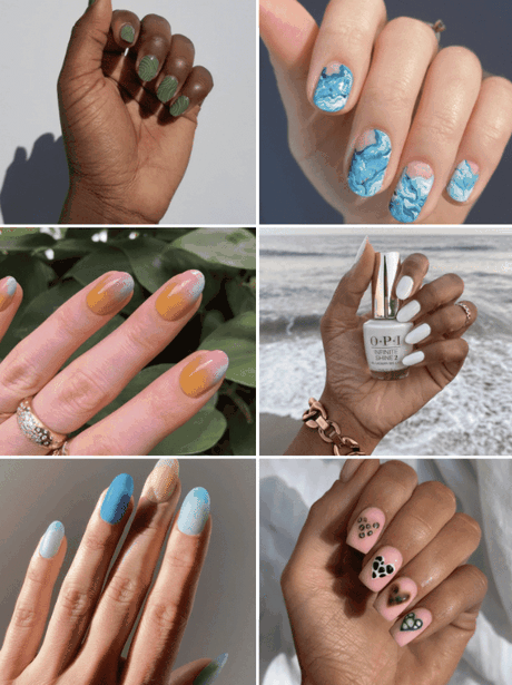 summer-nail-styles-69 Stiluri de unghii de vară