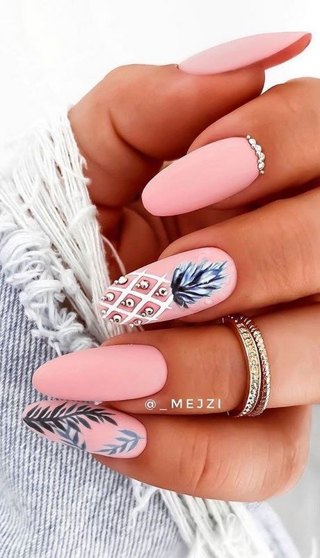 summer-nails-with-designs-17_6 Unghii de vară cu modele