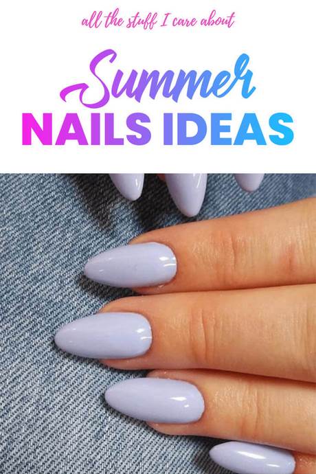 summer-simple-nail-designs-92_14 Modele de unghii simple de vară