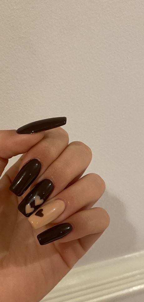 tan-and-black-nail-designs-69_9 Modele de unghii Tan și negru