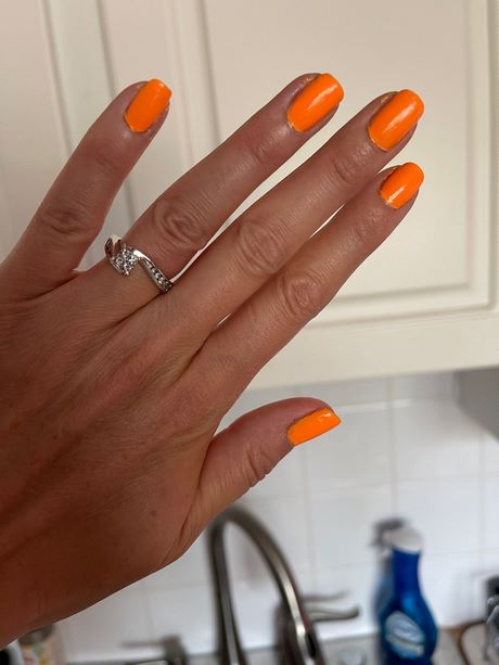 tangerine-nail-designs-41_3 Modele de unghii mandarine