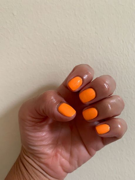 tangerine-nail-designs-41_7 Modele de unghii mandarine