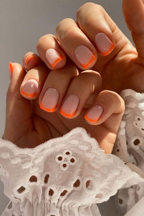 tangerine-nail-designs-41_8 Modele de unghii mandarine