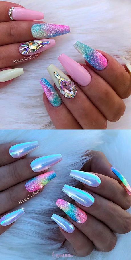 unicorn-nail-art-designs-76_10 Unicorn nail Art designs