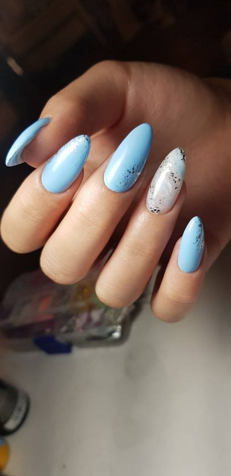 winter-blue-nail-designs-64_15 Modele de unghii albastre de iarnă