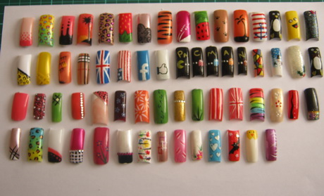 acrylic-nail-ideas-for-summer-87_17 Idei de unghii acrilice pentru vară