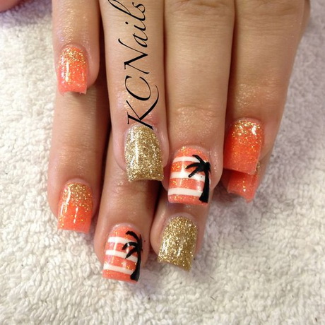 acrylic-nails-designs-for-summer-49_12 Unghii acrilice modele pentru vara