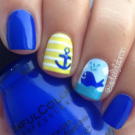 blue-summer-nails-77_3 Unghii albastre de vară