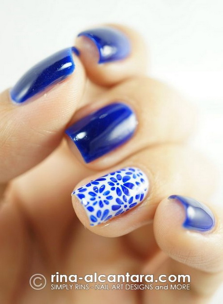 blue-summer-nails-77_9 Unghii albastre de vară