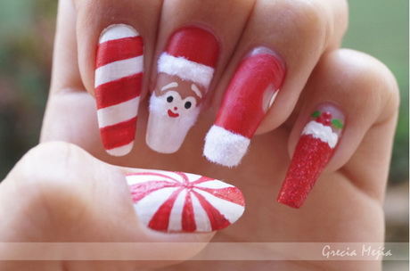 christmas-nails-for-short-nails-38_17 Cuie de Crăciun pentru unghii scurte