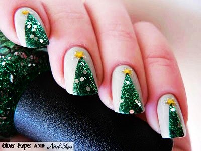 christmas-nails-for-short-nails-38_6 Cuie de Crăciun pentru unghii scurte