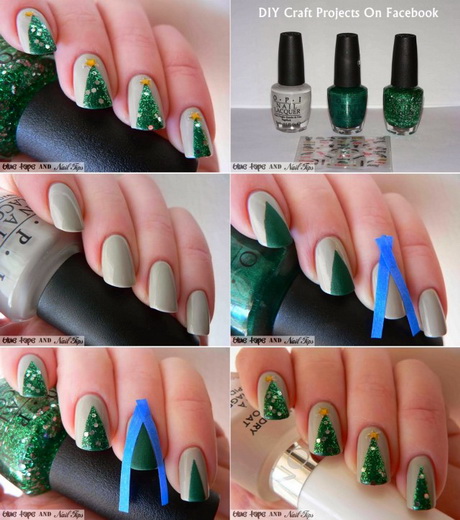 christmas-nails-ideas-26_10 Idei de unghii de Crăciun