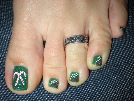 christmas-toe-nail-art-designs-63_18 Crăciun toe nail art modele