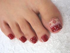 christmas-toe-nail-art-designs-63_19 Crăciun toe nail art modele