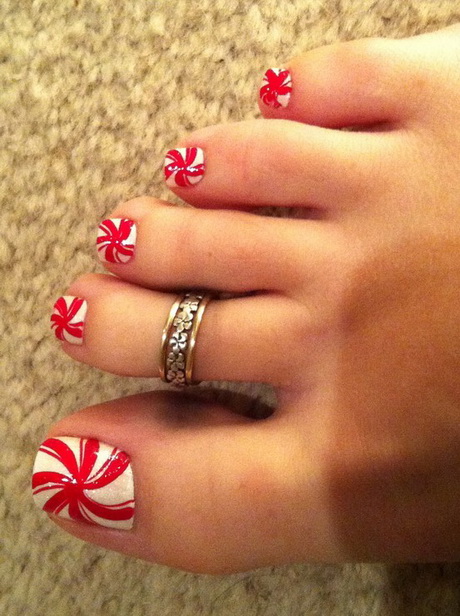 christmas-toe-nail-art-designs-63_8 Crăciun toe nail art modele