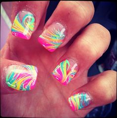 colorful-nail-ideas-11_2 Idei de unghii colorate