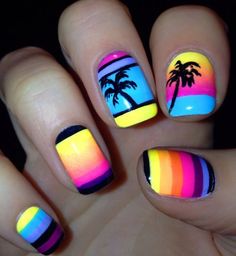 cool-nail-ideas-for-summer-04_18 Idei de unghii Cool pentru vara