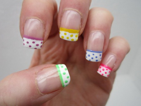 cute-easy-spring-nail-designs-21_12 Drăguț Ușor de primăvară modele de unghii