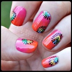 cute-easy-summer-nails-84_6 Drăguț ușor unghiile de vară