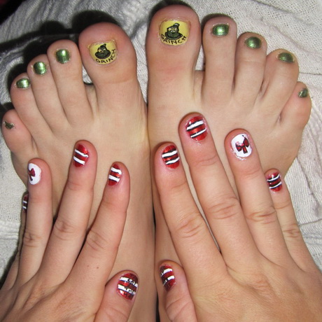 cute-easy-toenail-designs-for-summer-97_14 Drăguț Ușor toenail modele pentru vara