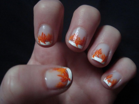 cute-fall-nail-designs-14_12 Modele de unghii Cute toamna