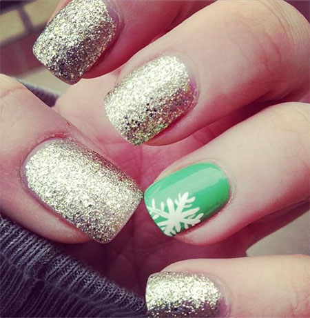 cute-nail-ideas-for-winter-18_11 Idei drăguțe de unghii pentru iarnă