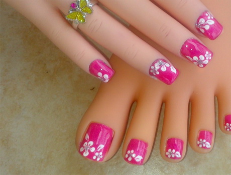 cute-spring-toenail-designs-43_10 Drăguț primăvară toenail modele