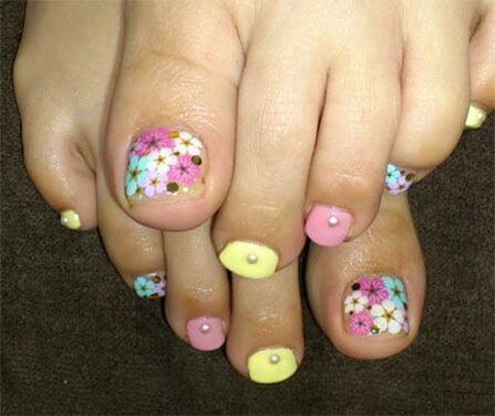 cute-spring-toenail-designs-43_5 Drăguț primăvară toenail modele