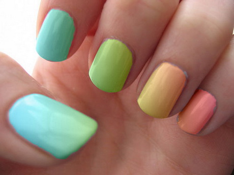 cute-summer-colors-for-nails-49_15 Culori drăguțe de vară pentru unghii