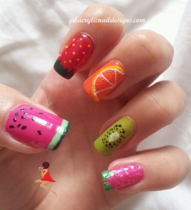 cute-summer-colors-for-nails-49_9 Culori drăguțe de vară pentru unghii