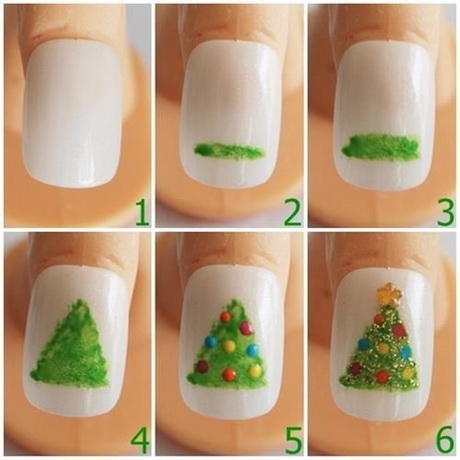easy-nail-art-for-christmas-56_13 Ușor de unghii pentru Crăciun