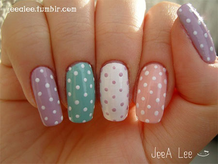 easy-spring-nails-11_8 Unghii ușoare de primăvară