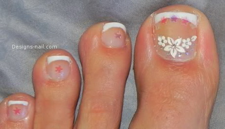 french-toe-nail-designs-96_4 Franceză toe unghii modele