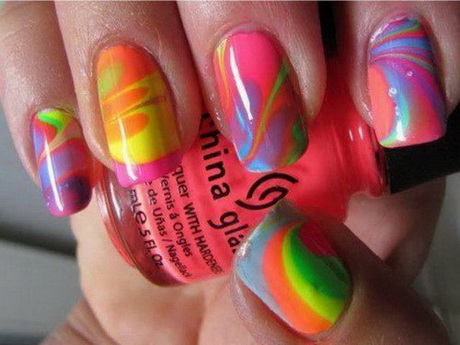 fun-nail-polish-ideas-93_9 Idei distractive de lacuri de unghii