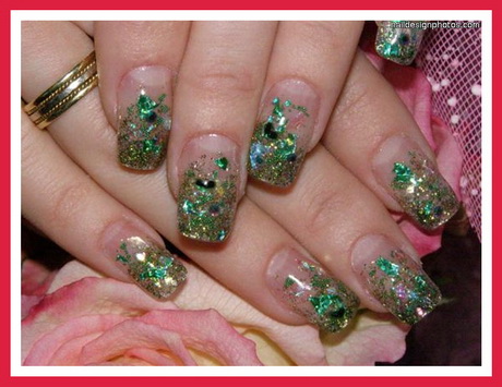 green-nail-polish-designs-15_11 Modele de lacuri de Unghii verzi