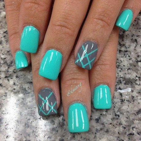 green-nail-polish-designs-15_16 Modele de lacuri de Unghii verzi