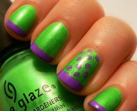 green-nail-polish-designs-15_2 Modele de lacuri de Unghii verzi