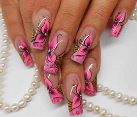 nail-art-designs-long-nails-67_9 Nail art proiectează unghii lungi
