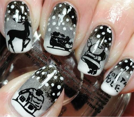 nail-art-designs-winter-17_6 Nail art proiectează iarna