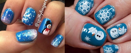 nail-art-winter-designs-78_8 Nail art modele de iarnă