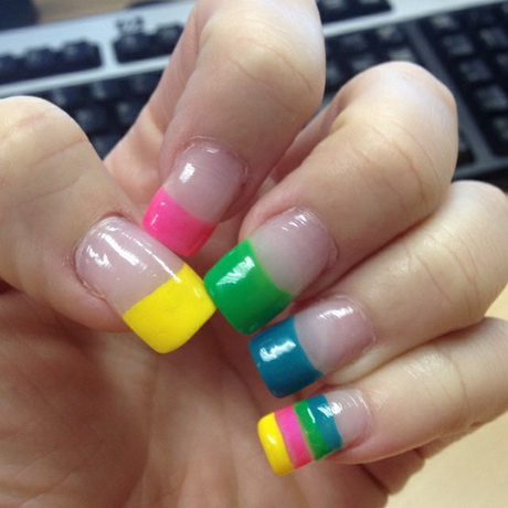 nail-designs-colorful-38_11 Modele de unghii colorate