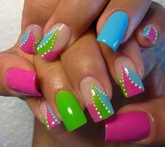 nail-designs-colorful-38_16 Modele de unghii colorate