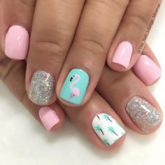 nails-art-for-summer-81_11 Arta unghiilor pentru vara