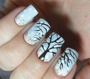 nails-design-for-winter-92_4 Cuie de design pentru iarna