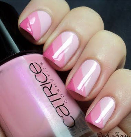 pink-summer-nail-designs-88_6 Modele de unghii de vară roz