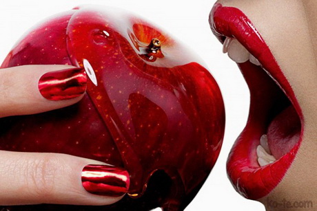 red-nail-polish-ideas-50_16 Idei de lacuri de unghii roșii