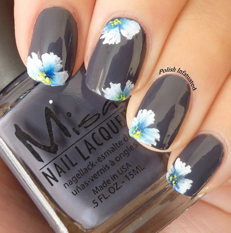 spring-flower-nail-designs-85_15 Modele de unghii de flori de primăvară